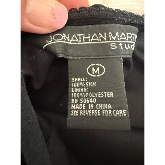 Y2K Jonathan Martin Studio Floral Silk Midi Skirt M Asymmetrical Whimsigoth - Picture 2 of 9